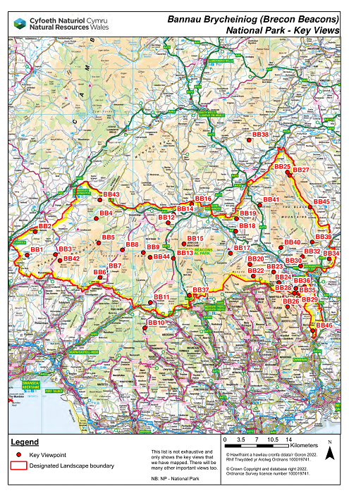 Map indicating the area groupings for visual settings downloads