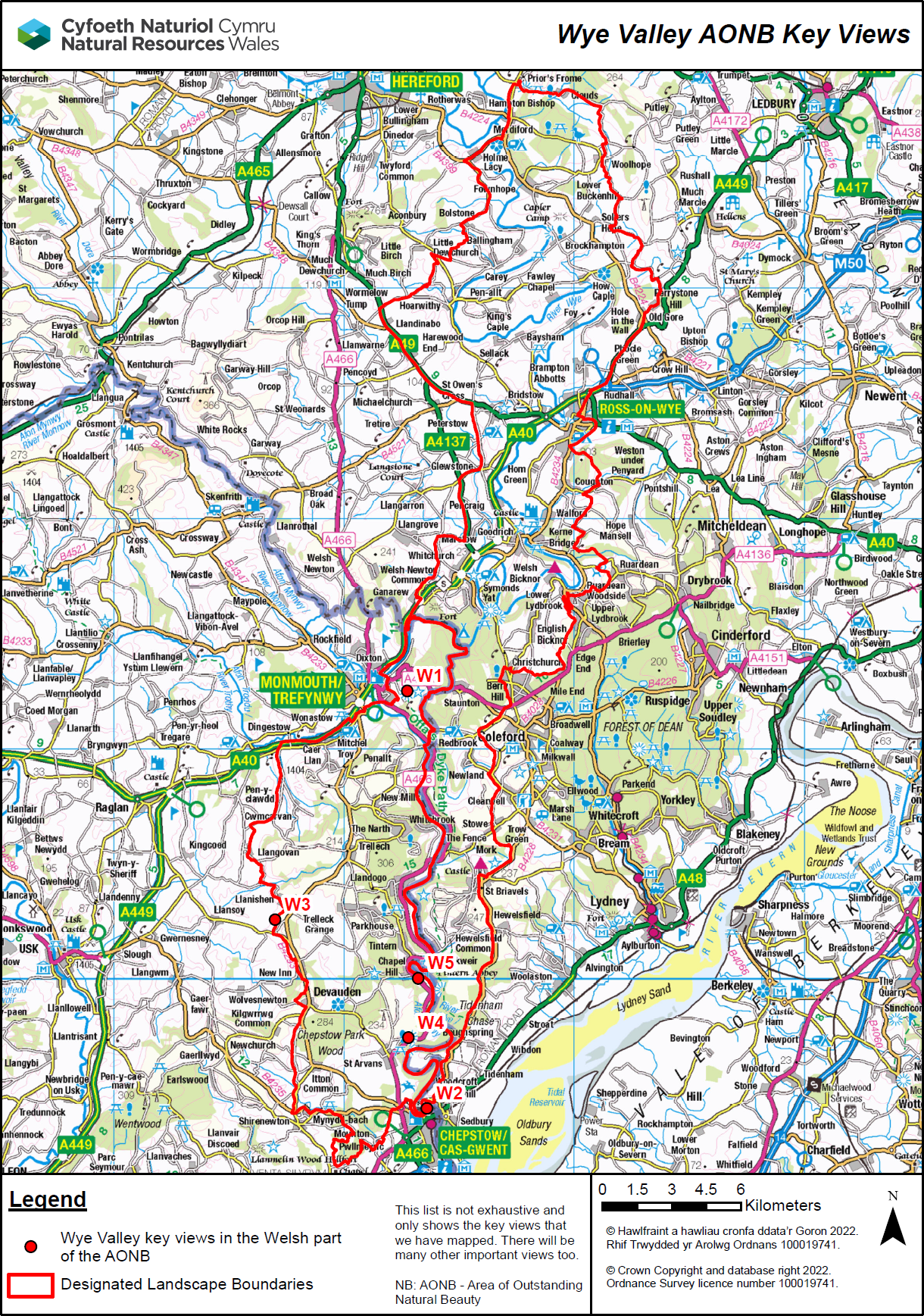 Map indicating the area groupings for visual settings downloads